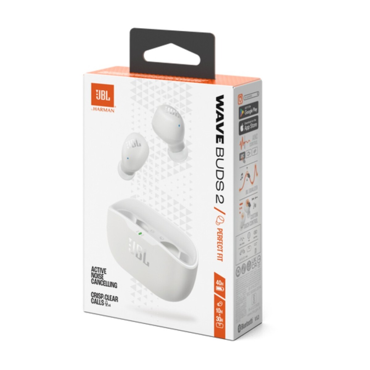 Auriculares Bt Jbl Buds 2 Blancos 