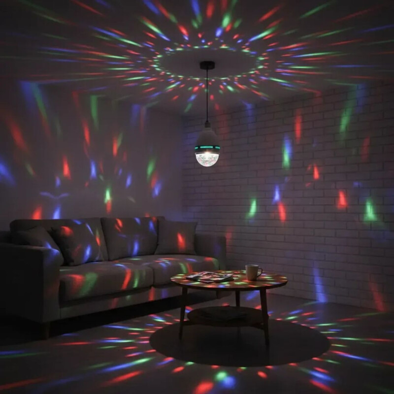 Lampara Led Giratoria Discoteca Lampara Led Giratoria Discoteca