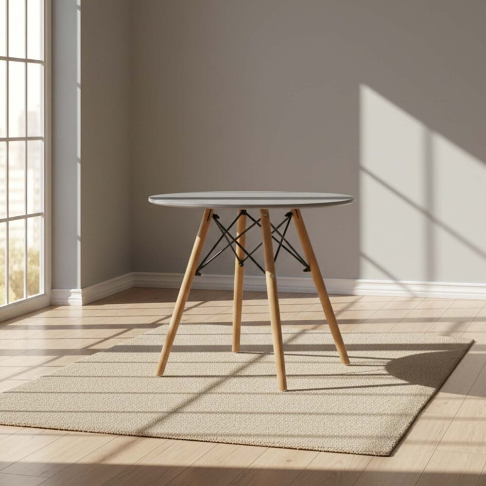 MESA POLIPROPILENO-Y-MADERA GRIS Z-230S KIDS