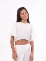 BLUSA VIOLETA TEEN BLANCO