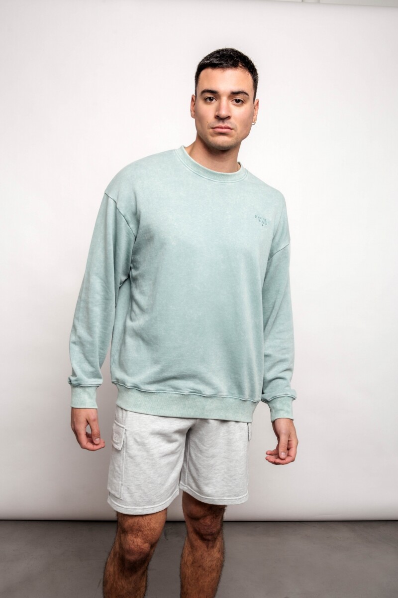 Buzo Bruno Verde aqua
