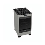 COCINA S/GAS - TERMOCUPLA- MESA VIDRIO - ENC. ELEC.- AUTO LIMP. negro