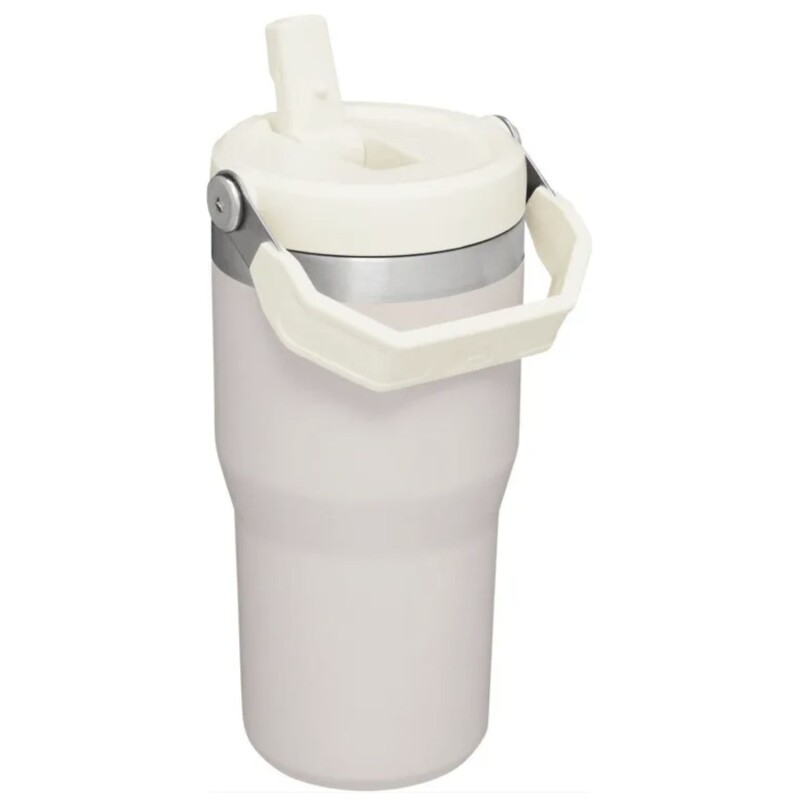 Vaso Térmico Stanley IceFlow Flip Straw 591ml Para Bebidas Frías En Movimiento Quartz