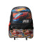 Mochila Hot Wheels C/Carro Speed Big Negro - Rojo