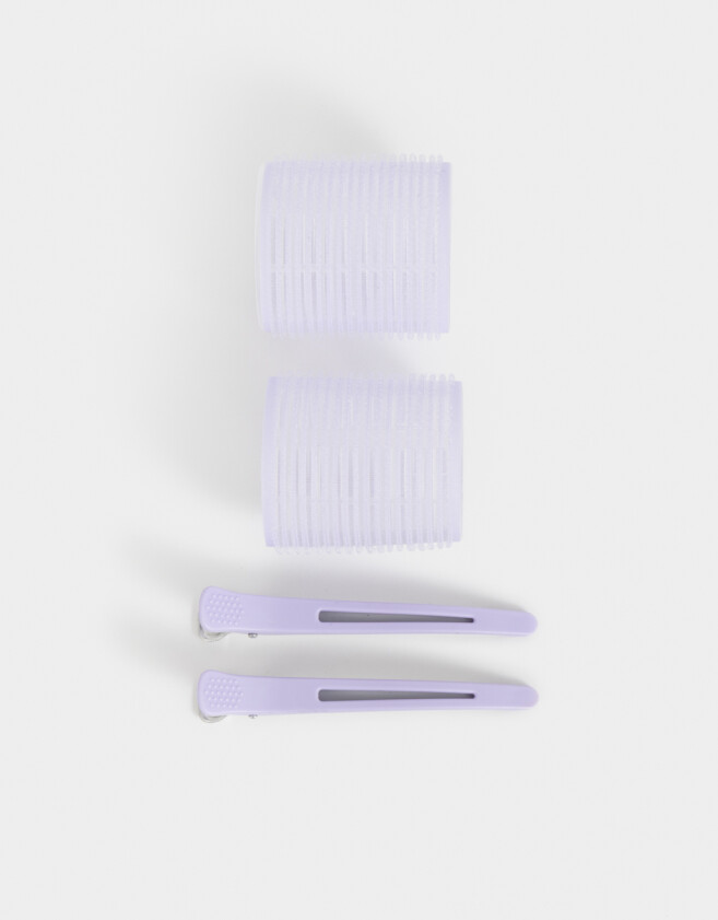 Accesorios Pelo Set Hair Care Set De Accesorios Para Pelo - Violeta Lila