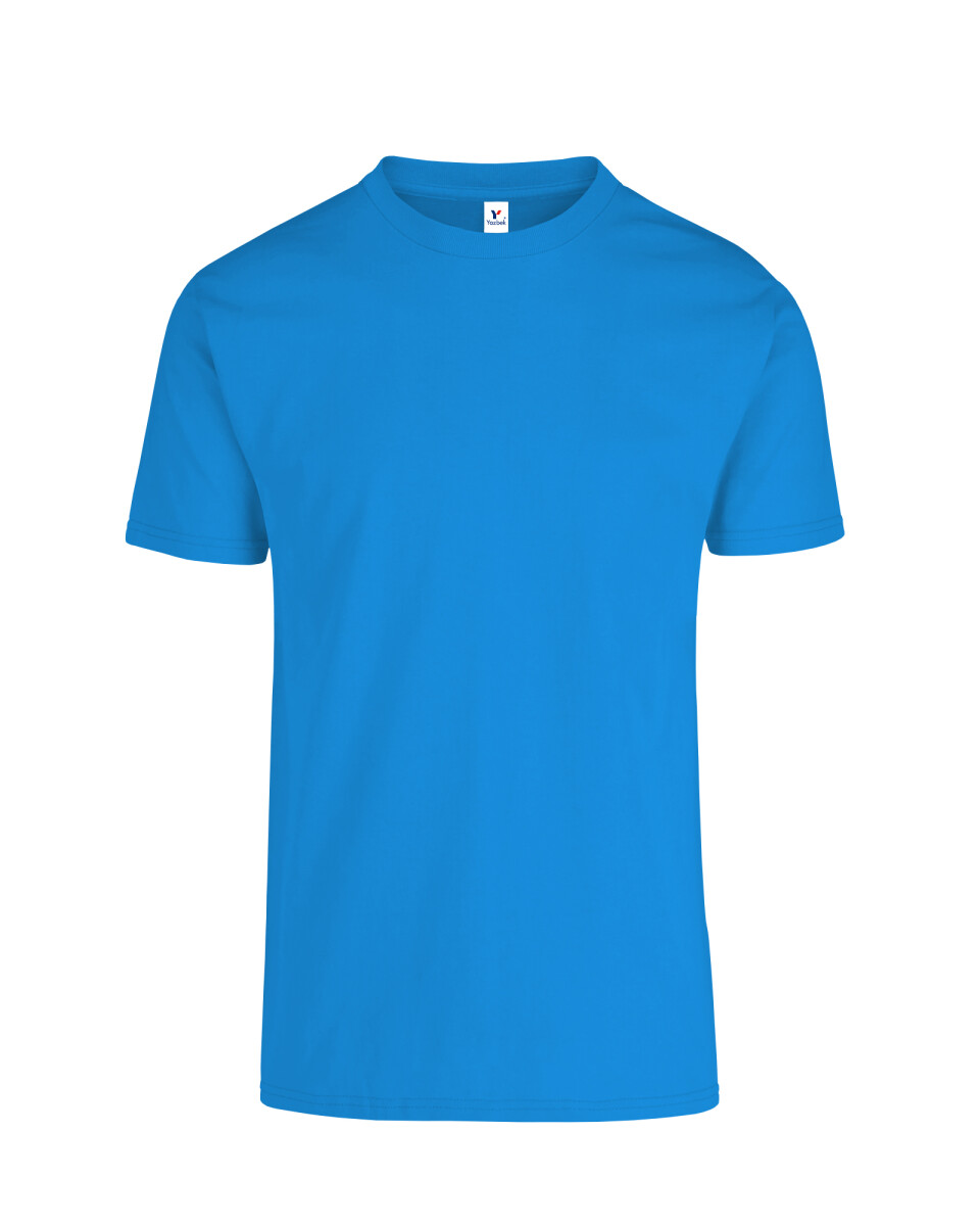 Camiseta a la base peso medio - Turquesa 