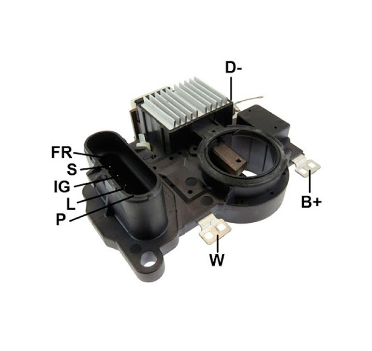 REGULADOR VOLTAJE - SCANIA-MITSUBISHI 24V 27,8MM COL=RGIK.5993=IM.701T NOSSO 