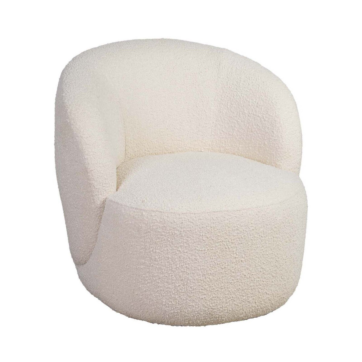 BUTACA GIRATORIA - TELA NATURAL-BEIGE HARP NATURAL 