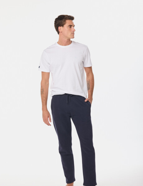 PANTALON DE FELPA Azul