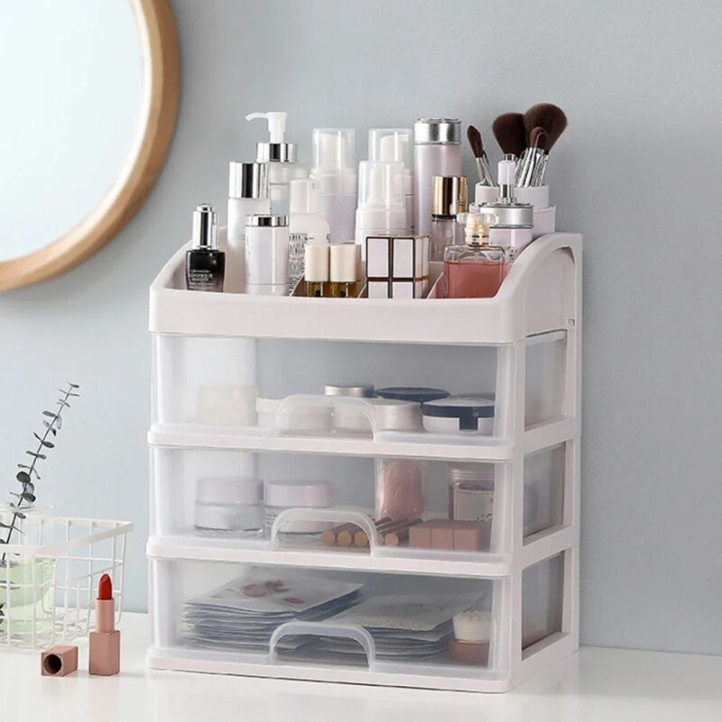 Organizador Maquillaje Cosméticos Almacenamiento Multiuso Organizador Maquillaje Cosméticos Almacenamiento Multiuso