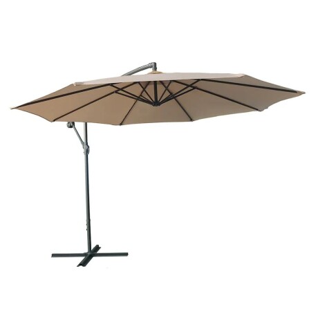 Sombrilla retractil Beige Sombrilla retractil Beige
