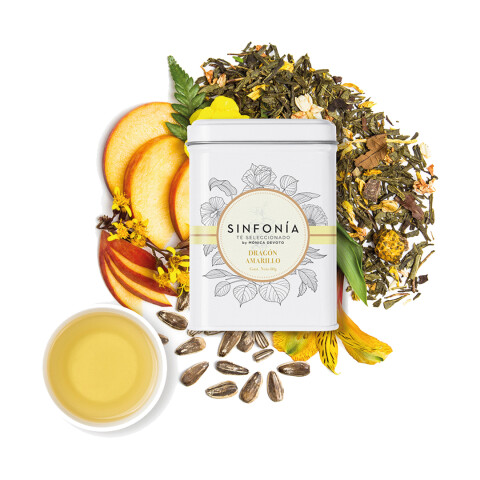 Té Dragón Amarillo Sinfonía 80g Te Sinfonia Dragon Amarillo