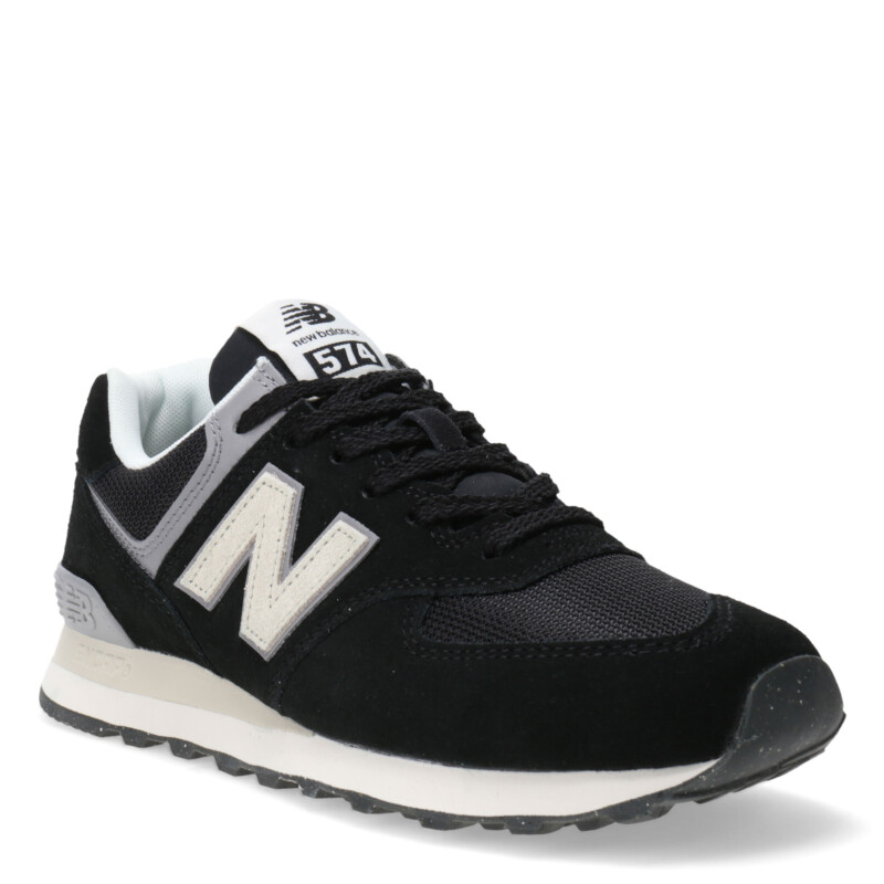 Championes de Hombre New Balance 574 Negro - Beige