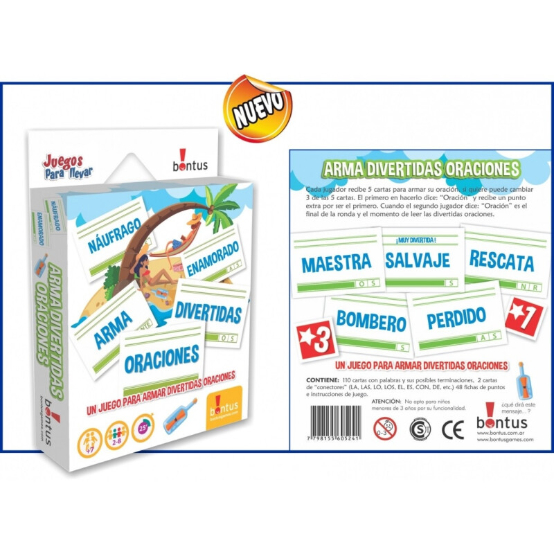Arma oraciones Juegos para Llevar Arma oraciones Juegos para Llevar