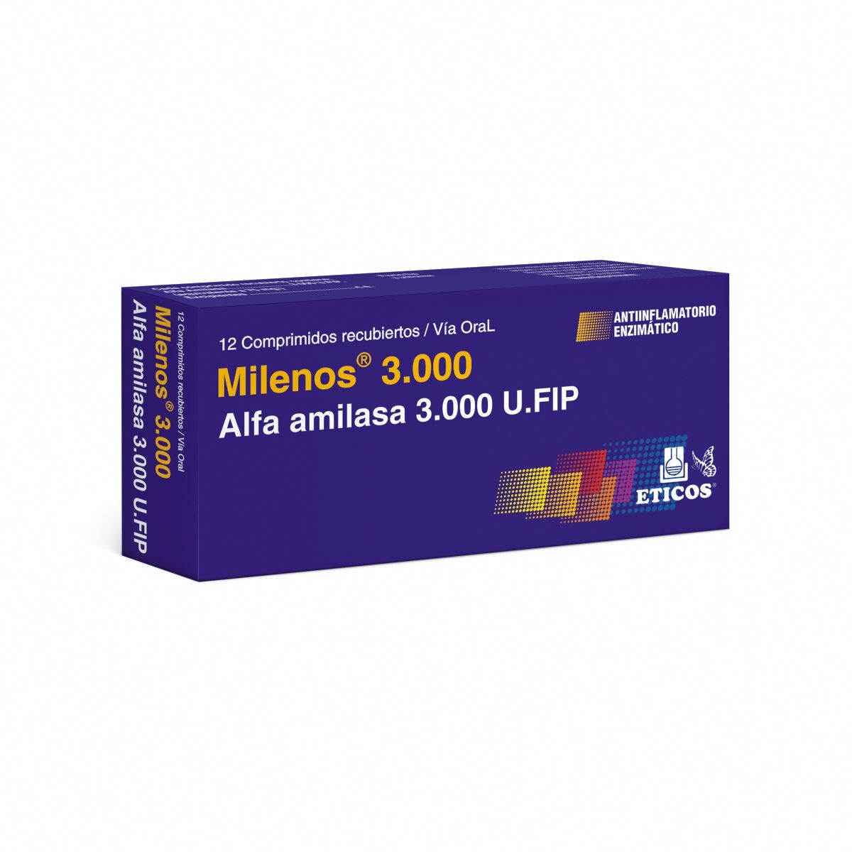 MILENOS 3000 UFIP CJ X 12 COMP. REC. 