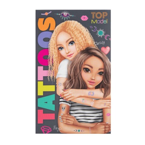 Tatuajes temporales infantiles x6 hojas Top Model Tatuajes temporales infantiles x6 hojas Top Model