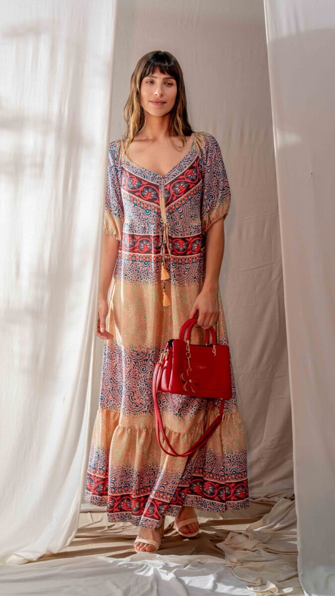 Vestido Beara - Estampado 
