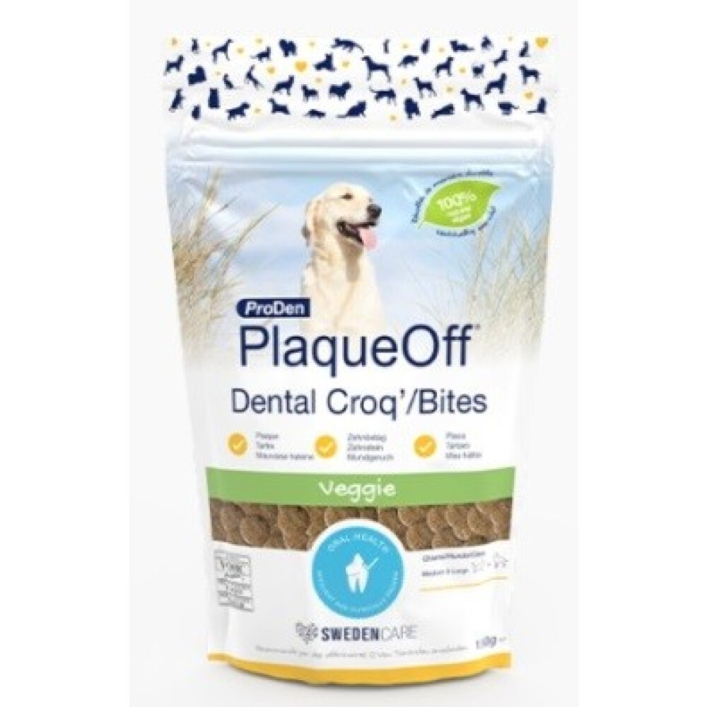 PLAQUEOFF SNACK RAZA MED Y GDE 150 GR PLAQUEOFF SNACK RAZA MED Y GDE 150 GR