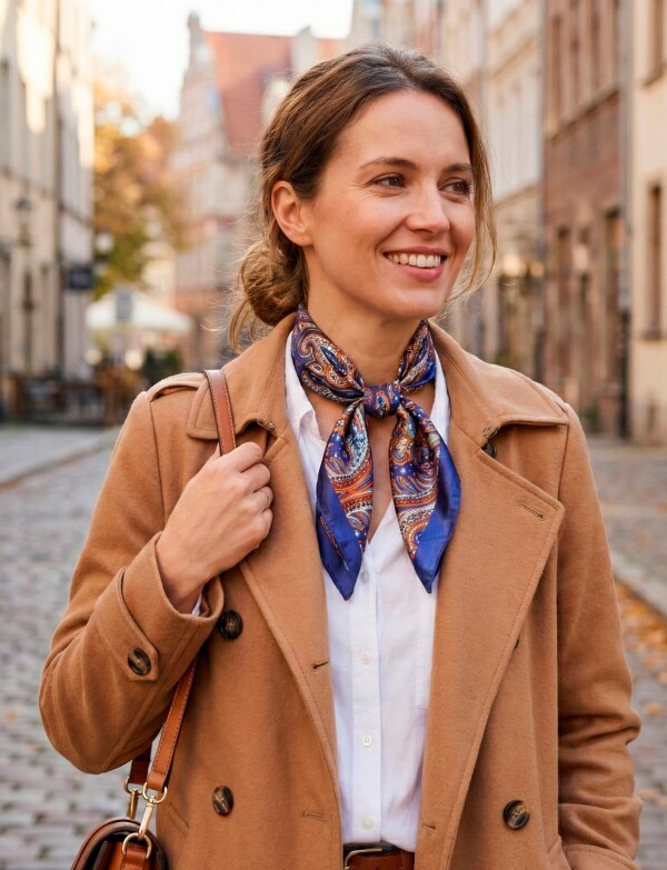 Bandana Arabescos AZUL/MULTI