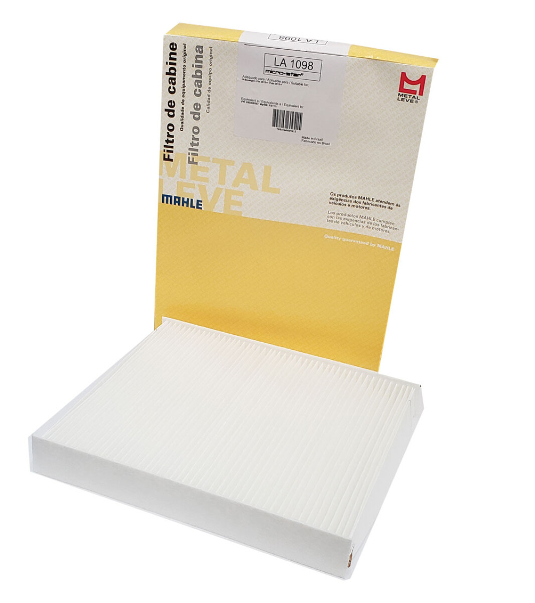 FILTRO HABITACULO VOLKSWAGEN GOL G.VI / FOX /13 MAHLE 