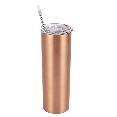 Vaso Termo Viaje Térmico 500Ml Acero Inoxidable Tapa Sorbito Cobre
