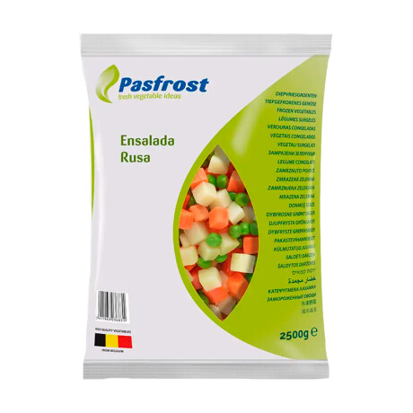 Ensalara Rusa Pasfrost 2.5 Kilos Ensalara Rusa Pasfrost 2.5 Kilos