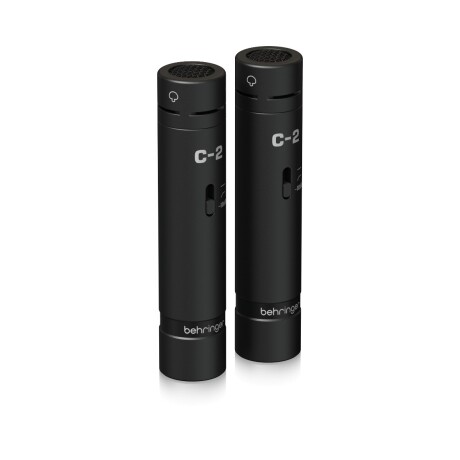 Microfono Condensador Behringer C2 Overhead Par Negro Microfono Condensador Behringer C2 Overhead Par Negro