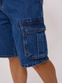 BERMUDA JEAN HARVY RUSTY Azul Medio