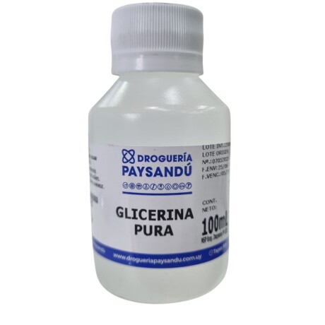 Glicerina Pura 100 cc