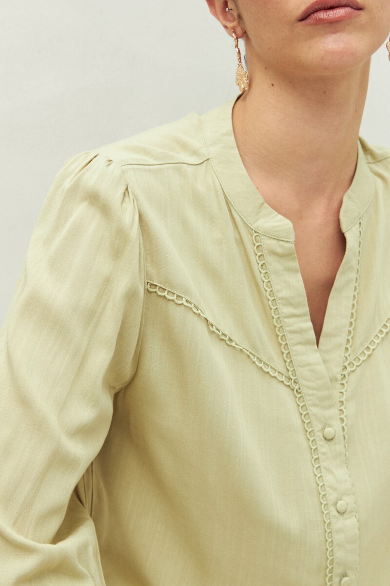 CAMISA BULLE Verde Oliva
