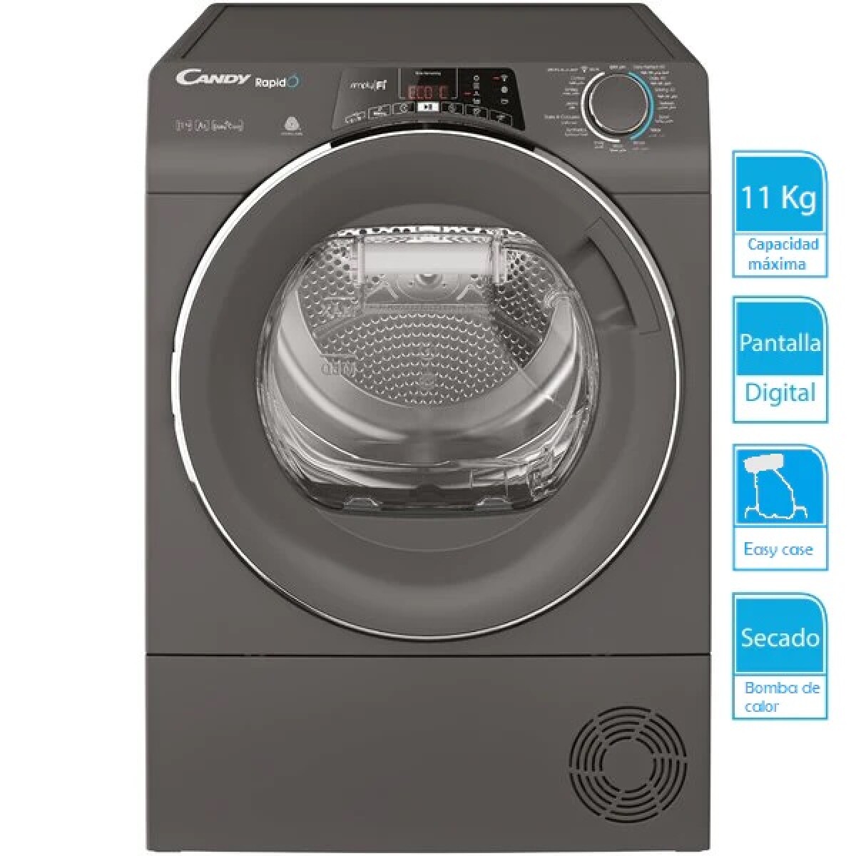 Secarropas Candy 11KG Roe H11A2TCER-ZA 
