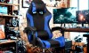 Silla Gamer Gaming Reclinable Azul
