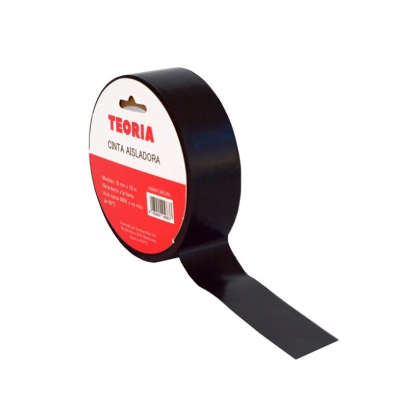 Cinta Aisladora Negra Teoría+ #CINTA AISLADORA NEGRA TEORÍA+