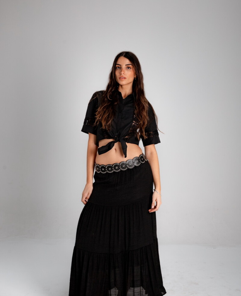 Pollera Isabella negra