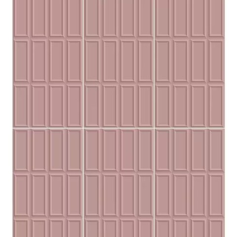 Cerámica para pared Brick Rosa 32x62 cm Brillante Cerámica Para Pared Brick Rosa 32x62 Cm Brillante