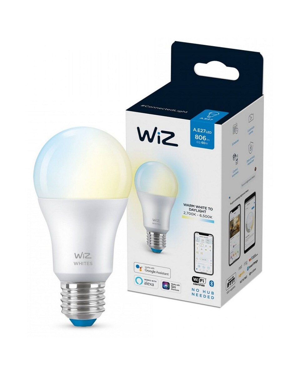 Lámpara LED Wiz Wifi Blanca cálida/fría 9W E27 