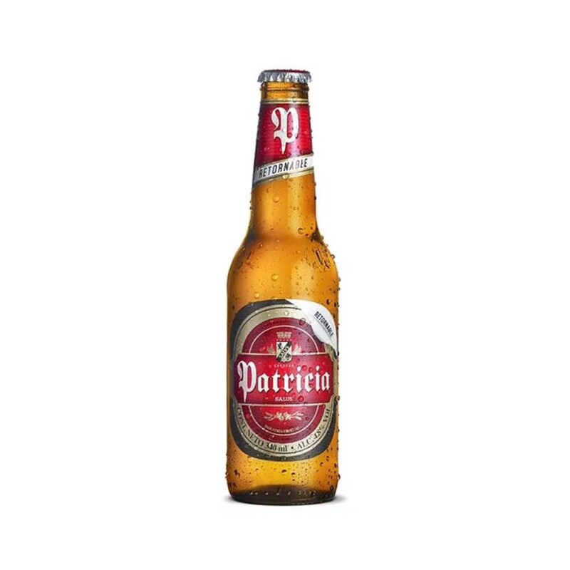 CERVEZA PATRICIA. 340ML BOTELLA Cerveza Patricia. 340ml Botella