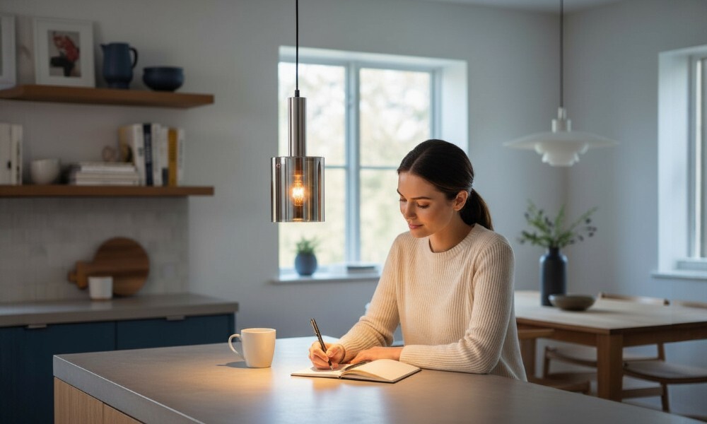 Luminaria decorativa HD-1386-1 niquelado Luminaria Decorativa Hd-1386-1 Niquelado