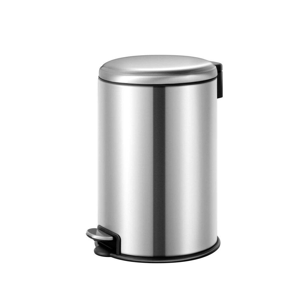 PAPELERA ACERO-INOXIDABLE GRIS EK9118MT