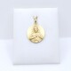 Medalla escapulario en oro 18k amarillo Medalla escapulario en oro 18k amarillo