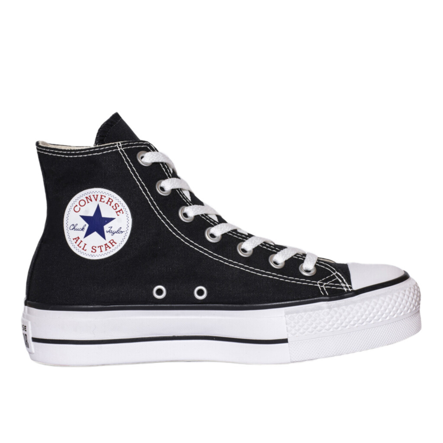 Championes Converse All Star Plataforma Negro Tienda Soy Santander
