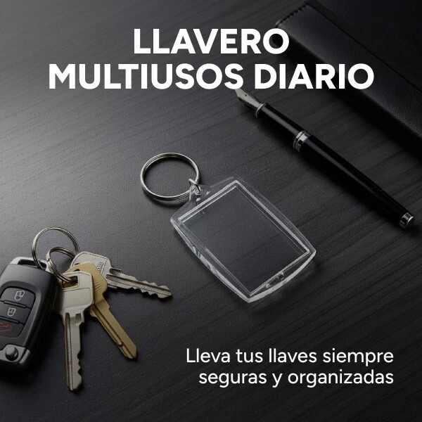 Llaveros Acrilicos X500 Transparente Porta Foto Souvenir Llaveros Acrilicos X500 Transparente Porta Foto Souvenir