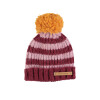 Gorro de lana Piu Rosa y frambuesa