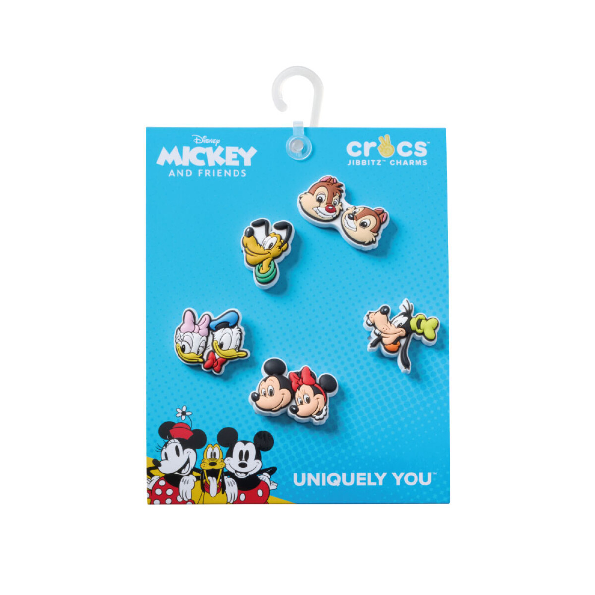 Jibbitz Mickey and Friends PVC 5 Pack 
