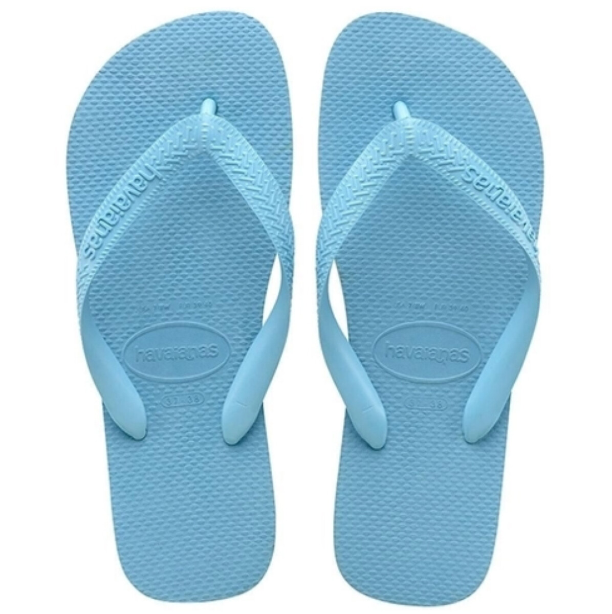 CHINELA T35-36 TOP AZUL SPLASH UNISEX HAVAIANAS 