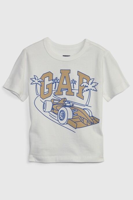 Remera Gráfico Manga Corta Toddler Niño Cars