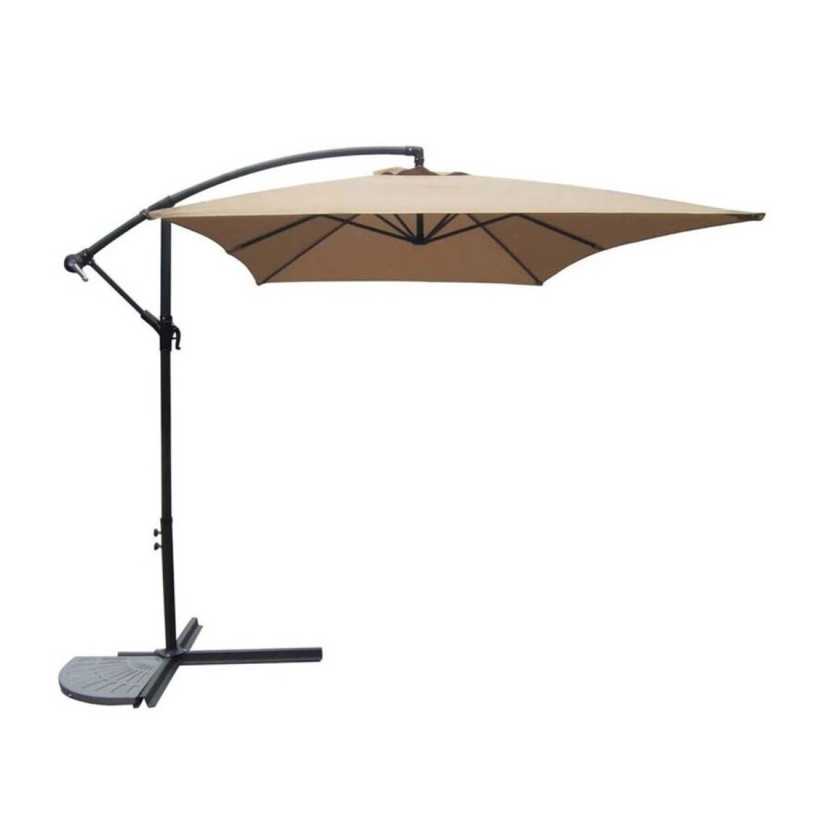 Sombrilla Lateral De Patio Oslo Beige 