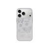 Protector para iPhone 17 Pro diseño mariposas color plateado Protector Para Iphone 17 Pro Diseño Mariposas Color Plateado