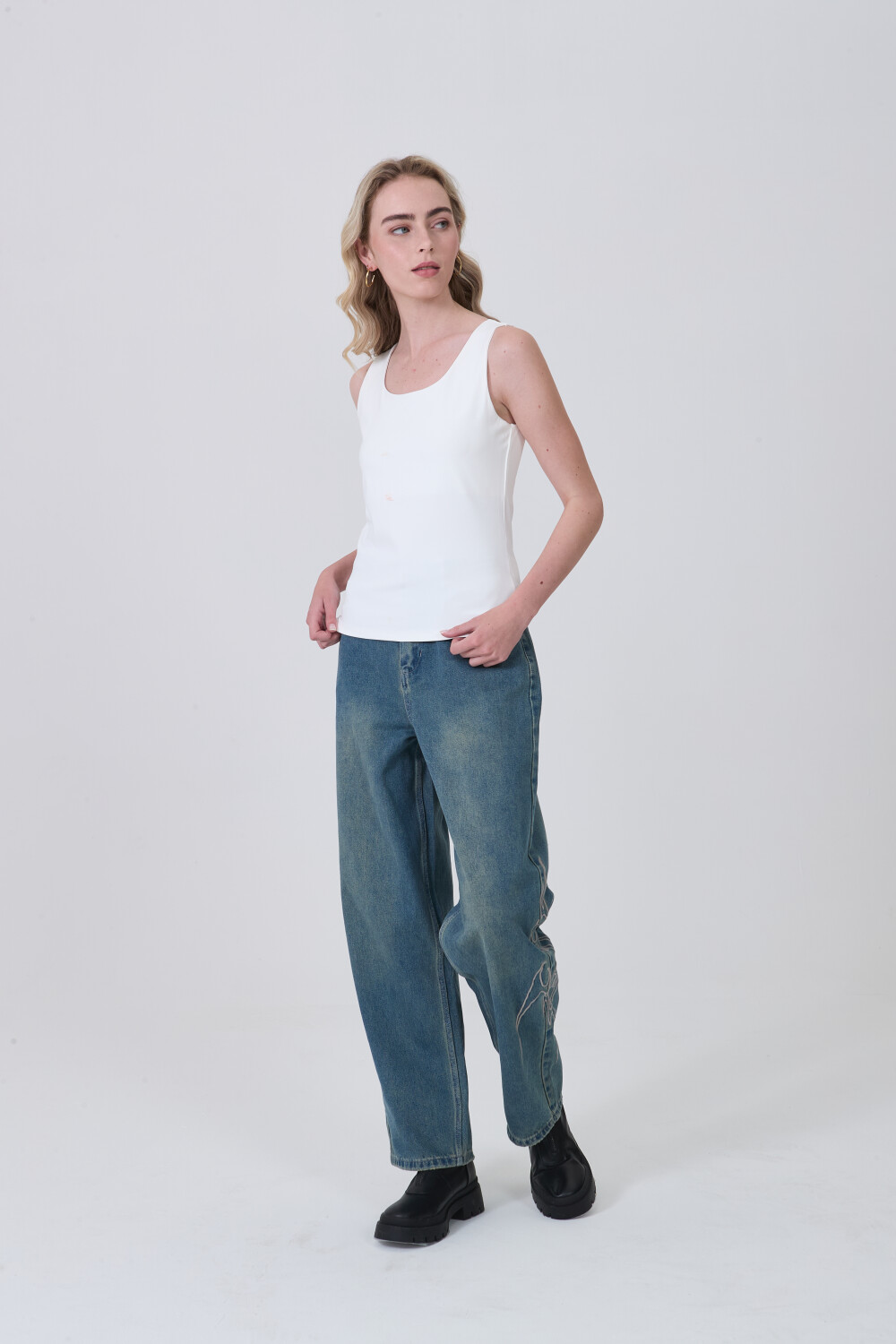 Musculosa Abriola Marfil / Off White