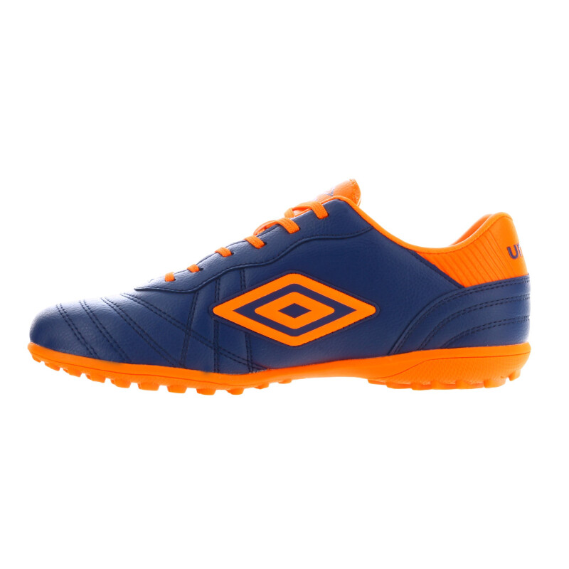 Championes de Fútbol 5 Hombre Umbro Touch TF Azul - Anaranjado